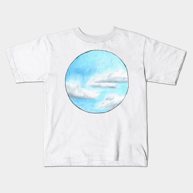 Ensnare the Sky Kids T-Shirt by Art of V. Cook